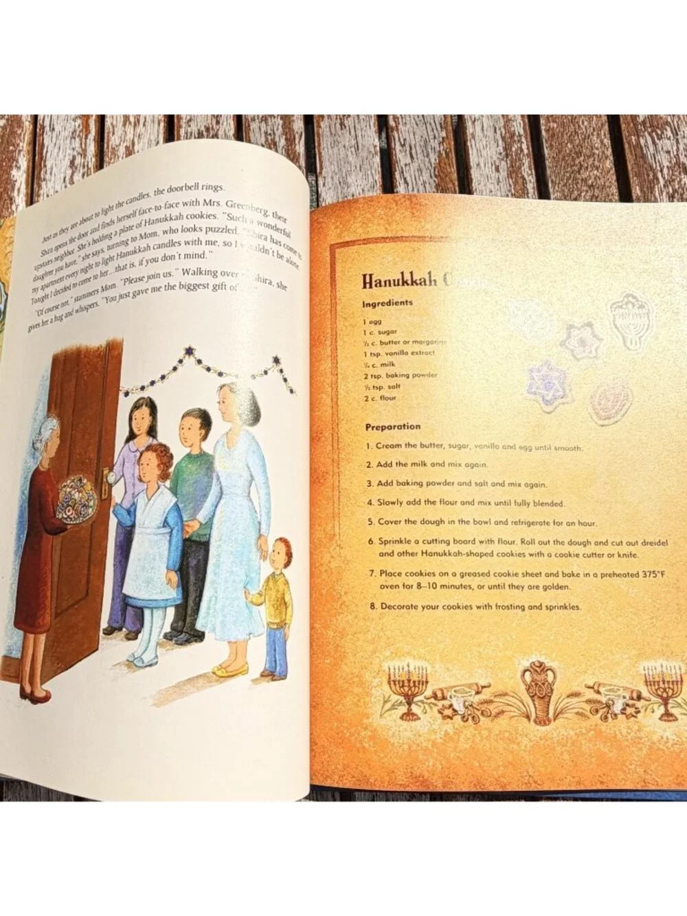 Hanukkah Around World Tami Lehman-Wilzig Childrens Book Games Recipes Ex Library